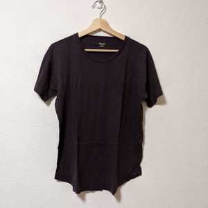 Madewell Whisper Cotton Crewneck Tee, Purple